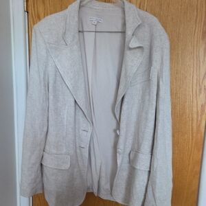Eva Mendes Light Beige Women's Blazer